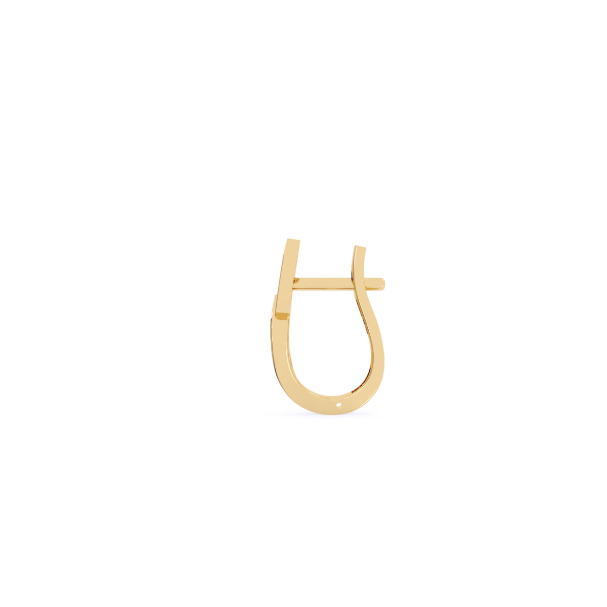 Dazzle Lab Grown Square Hoop Earrings